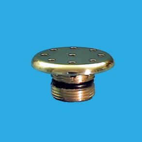 Koller luft dyse i forkromet messing